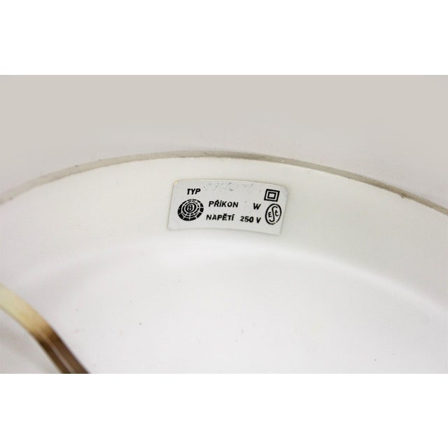 Red Vintage Glass Table Lamp from Lighting Glass, 1970s For Sale - Image 8 of 17