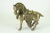 1800's Chinese Horse Figurine Cast Brass Archaic Style For Sale - Image 10 of 10