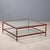 Vintage Center Table in Glass, 1980s For Sale - Image 8 of 8