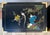 Black Pair of 1970s Chinoiserie Black Lacquer Nightstands With Hand-Painted Birds & Brass Hardware For Sale - Image 8 of 17