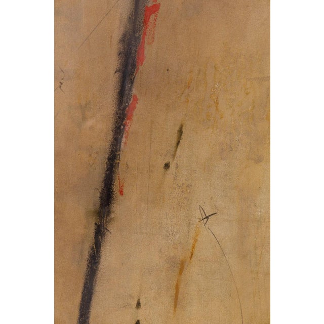 2010s John Baughman - Kadesh I-15, 2002 Signed Contemporary Mixed-Media Paper Framed For Sale - Image 5 of 7