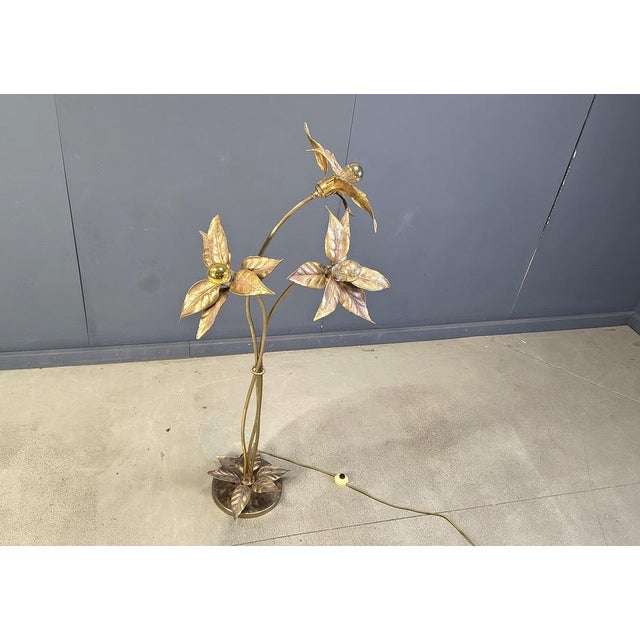 Flower Floor Lamp by Willy Daro, 1970s For Sale - Image 13 of 17