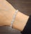 Modern 5.67 Ct Diamond Tennis Bracelet For Sale - Image 3 of 8