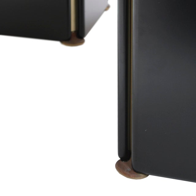 Metal Mid-Century Modern Mod Artona Table in Wood and Leather by Afra & Tobia Scarpa for Maxalto, 1970s For Sale - Image 7 of 12