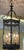 1990s 1990s Large 6 Light Regency Style Wrought Iron Black & Gold Chandelier Lantern For Sale - Image 5 of 10