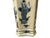 Vintage Rhombus Shape Blue White Eight Immortal Graphic Porcelain Vase For Sale - Image 16 of 18