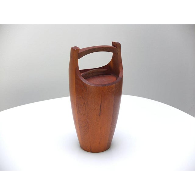 Teak Ice Bucket by Jens Quistgaard for Dansk Design, 1950s For Sale - Image 5 of 9