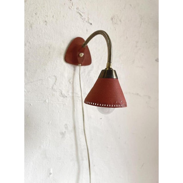 1950s Mid-Century Swedish Model 506 Desk Lamp from Ewa Varnamo, 1950s-1960s For Sale - Image 5 of 10
