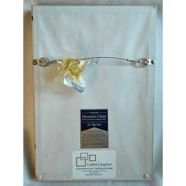 Illustration Framed Print on Archival Paper For Sale - Image 3 of 3