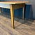 Wood French Provincial Farmhouse Dining Table With Plank Top and Tapered Legs For Sale - Image 7 of 9