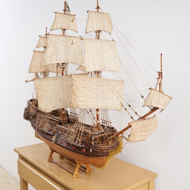 S. Felipe Sailing Ship Model For Sale - Image 12 of 15