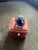 Gemstone Bochic “Orient” Natural Sapphire & Emerald Ring Set In 18K Gold & Silver For Sale - Image 7 of 17