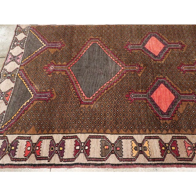 Textile Galerie Shabab Collection Mid-20th Century Turkish Anatolian Room Size Carpet For Sale - Image 7 of 10