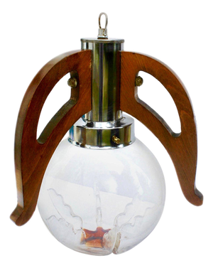 Pendant Light from Mazzega, 1967