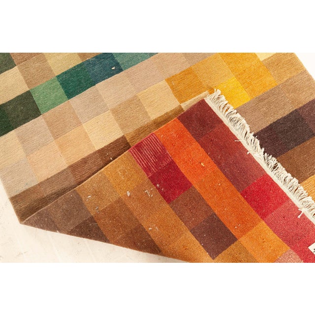 Brown Modern Multi Color Pile Rug by Doris Leslie Blau For Sale - Image 8 of 8