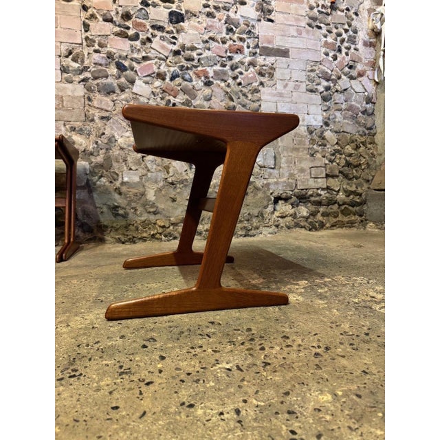 Vintage Danish Teak Nesting Tables by Mogens Kold, 1960, Set of 3 For Sale - Image 14 of 18