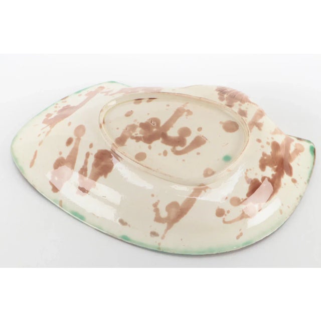 Antique 19th Century Wedgwood Tortoise Glaze Majolica Pottery Sea Shell Serving Dish For Sale In New York - Image 6 of 7