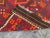 Textile Vintage Afghan Flatweave Geometric Design Kilim For Sale - Image 7 of 7