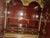 Vintage Mid-Century Spanish Chinoiserie Secretary Desk - Hand-Painted 2-Piece Cabinet For Sale In Atlanta - Image 6 of 17
