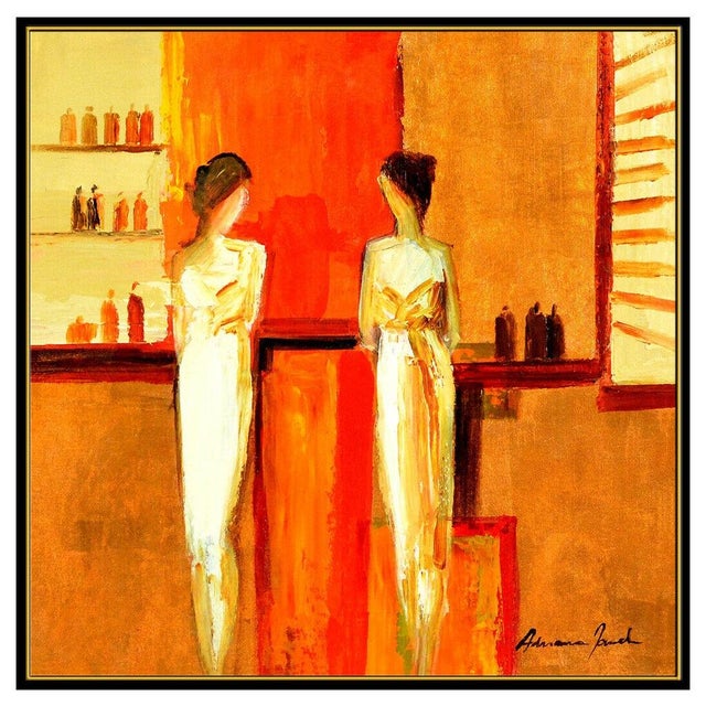 Message us to inquire about custom framing options! (Included for free with every purchase) The artwork here, "Hesitate",...