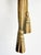 Gold Vintage Brass Double Wall Candle Sconce, 1950s For Sale - Image 8 of 15