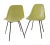 Mid 20th Century Mid 20th Century Early Eames for Herman Miller Fiberglss Shell Chairs - a Pair For Sale - Image 5 of 9