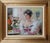 A refined oil on canvas by Russian artist Konstantin Razumov, dating to circa 2019 and depicting an elegantly dressed lady...