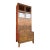 Antique Modular Oak Storage Cabinet For Sale