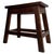 Vintage English Carved Joined Oak Stool, 1941 For Sale - Image 11 of 11
