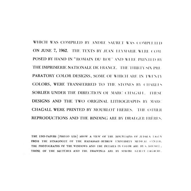 Modern Marc Chagall Lithograph Limited Ed. "Levi" For Sale - Image 4 of 7