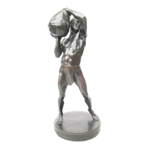 P. Leibkuchler Bronze Sculpture Sisyphus 1900