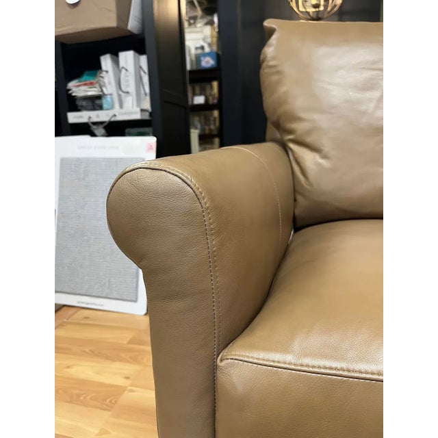 Vanguard Gwynn Leather Chair For Sale In Boston - Image 6 of 6
