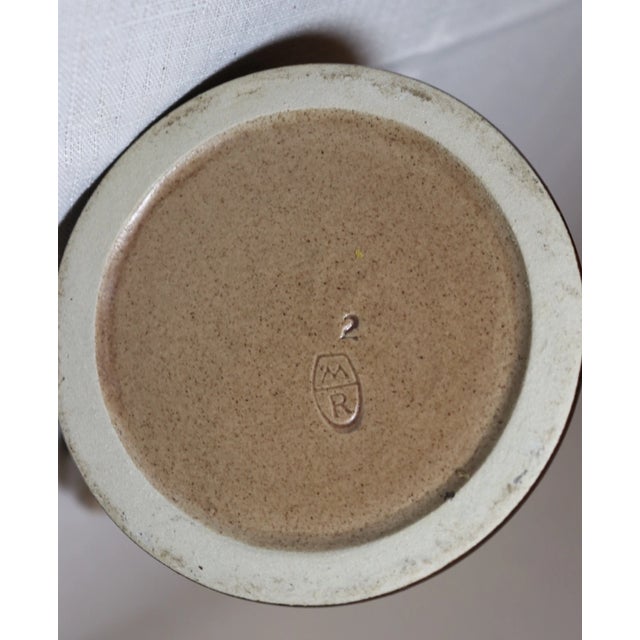 Vintage Marzi & Remy Lidded Pottery Stoneware Pewter Figural Beer Stein Mug For Sale - Image 12 of 12