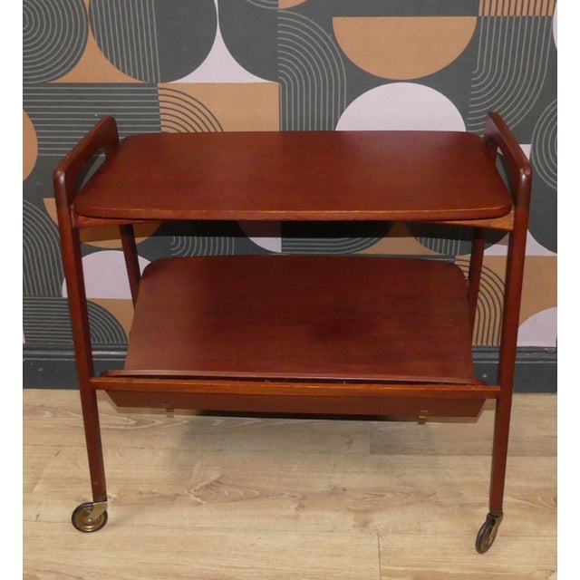 1960s Vintage Serving Trolley from Opal Möbel, 1960s For Sale - Image 5 of 9