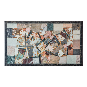 1950s Vintage Marble Mosaic Abstract Wall Art by Richard H Bailey