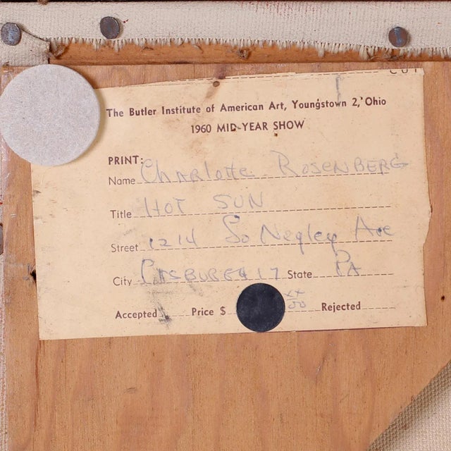 Modernist Painting on Canvas For Sale - Image 9 of 10