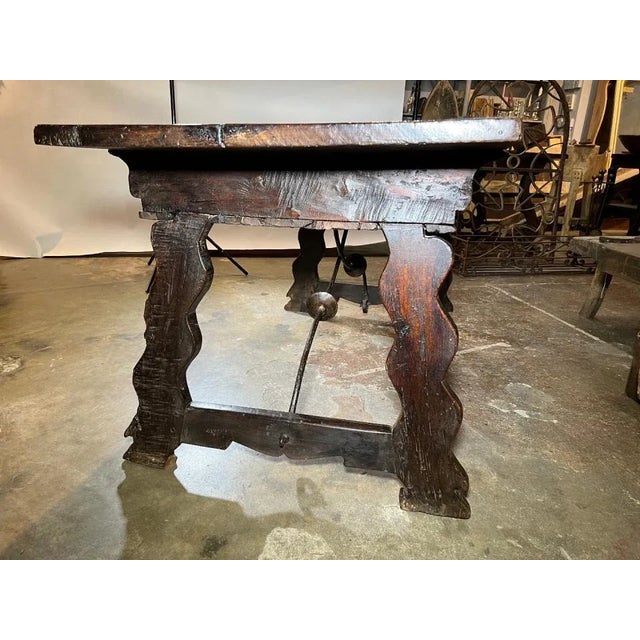 Spanish Walnut Desk - 17th Century Spanish Desk For Sale - Image 3 of 13