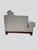 Lee Industries Lee Industries 8 Foot Two Cushion Sofa With Oak Base in White Woven Linen Blend Fabric For Sale - Image 4 of 11
