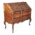Exuberantly Carved Oak French Louis XV Secretary Desk Circa 1900 For Sale