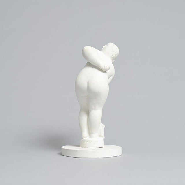 White Plaster Statue by Jan Keustermans For Sale - Image 8 of 18