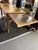 Wood Farmhouse Table in Cherry For Sale - Image 7 of 8
