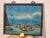 View of a Port in Asia, 20th Century, Reverse Glass Painting For Sale - Image 3 of 13