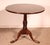 Elegant 18th-century English mahogany side table with a superb one-piece top Rare side table with a beautiful one-piece...
