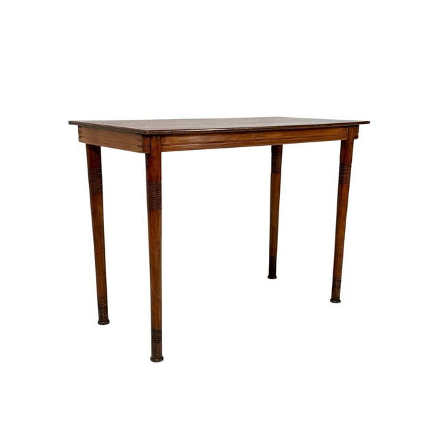 Vienna Secession Console Table in Beech Wood from Jacob and Josef Kohn, 1890s For Sale - Image 10 of 13