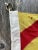Mid-Century Modern Authentic Vintage 1945 Wool American Navy Signal Flag Yachting Flag For Sale - Image 3 of 6
