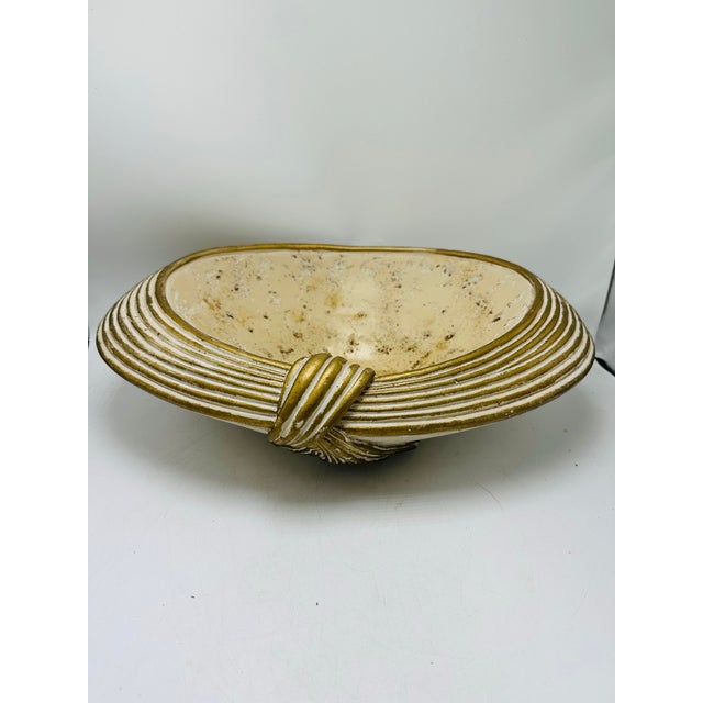 Large Vintage Jaru Decorative Bowl For Sale - Image 9 of 9