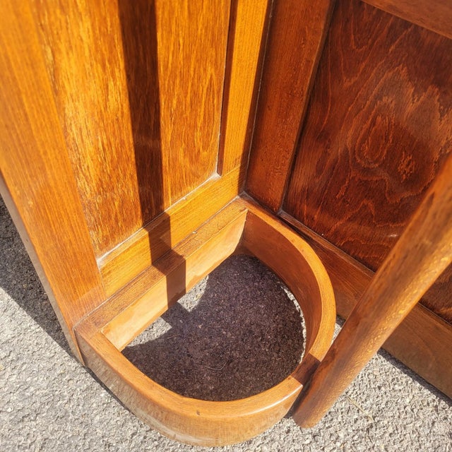 Art Nouveau Wooden Entryway Coat Rack For Sale - Image 16 of 17