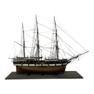 New Bedford Whale Ship Model Of "Cortez"
