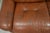 1970s Brown Leather Sapporo Loveseat Sofa by Mario Marenco For Sale In Boston - Image 6 of 11