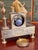 19th Century French Empire Gilt Bronze Figural Mantel Clock For Sale - Image 11 of 11